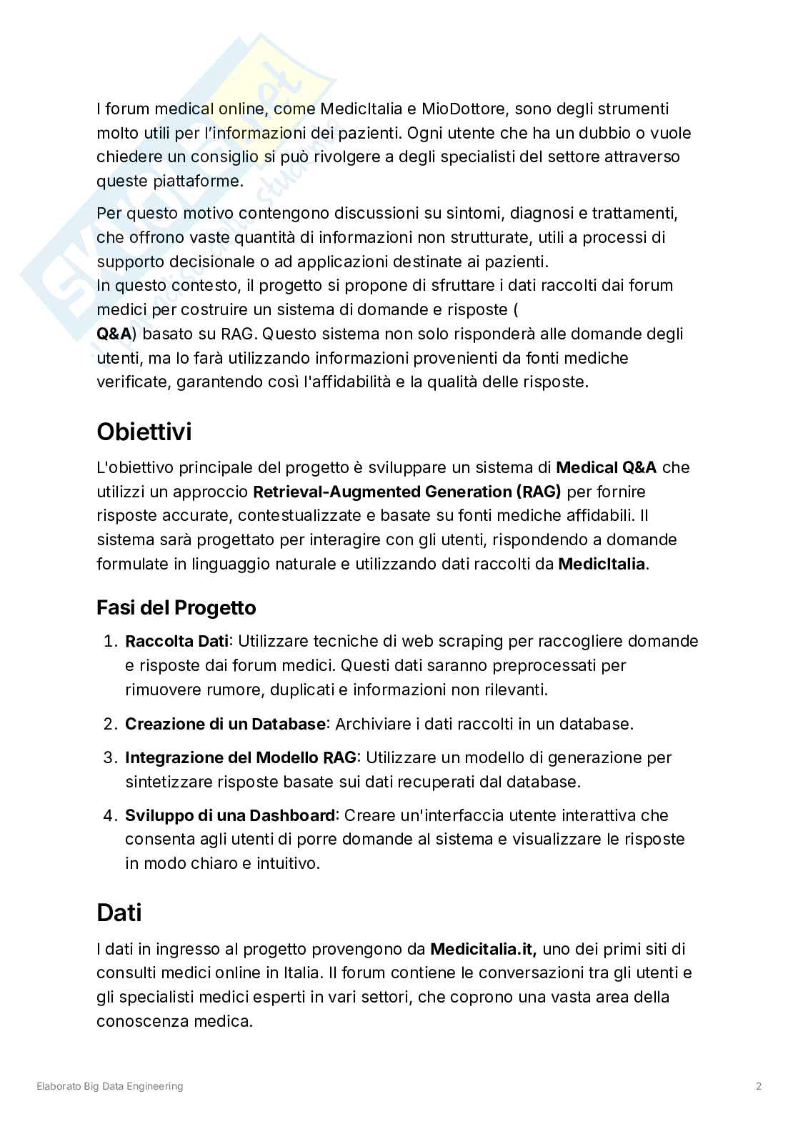 Tesina esame big data Pag. 2