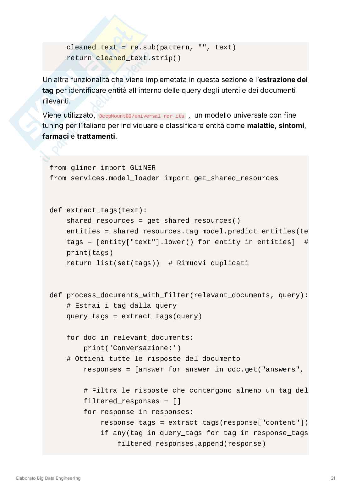 Tesina esame big data Pag. 21