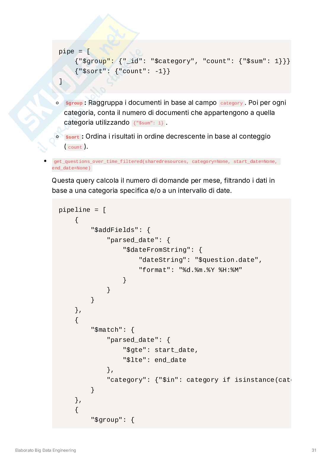 Tesina esame big data Pag. 31