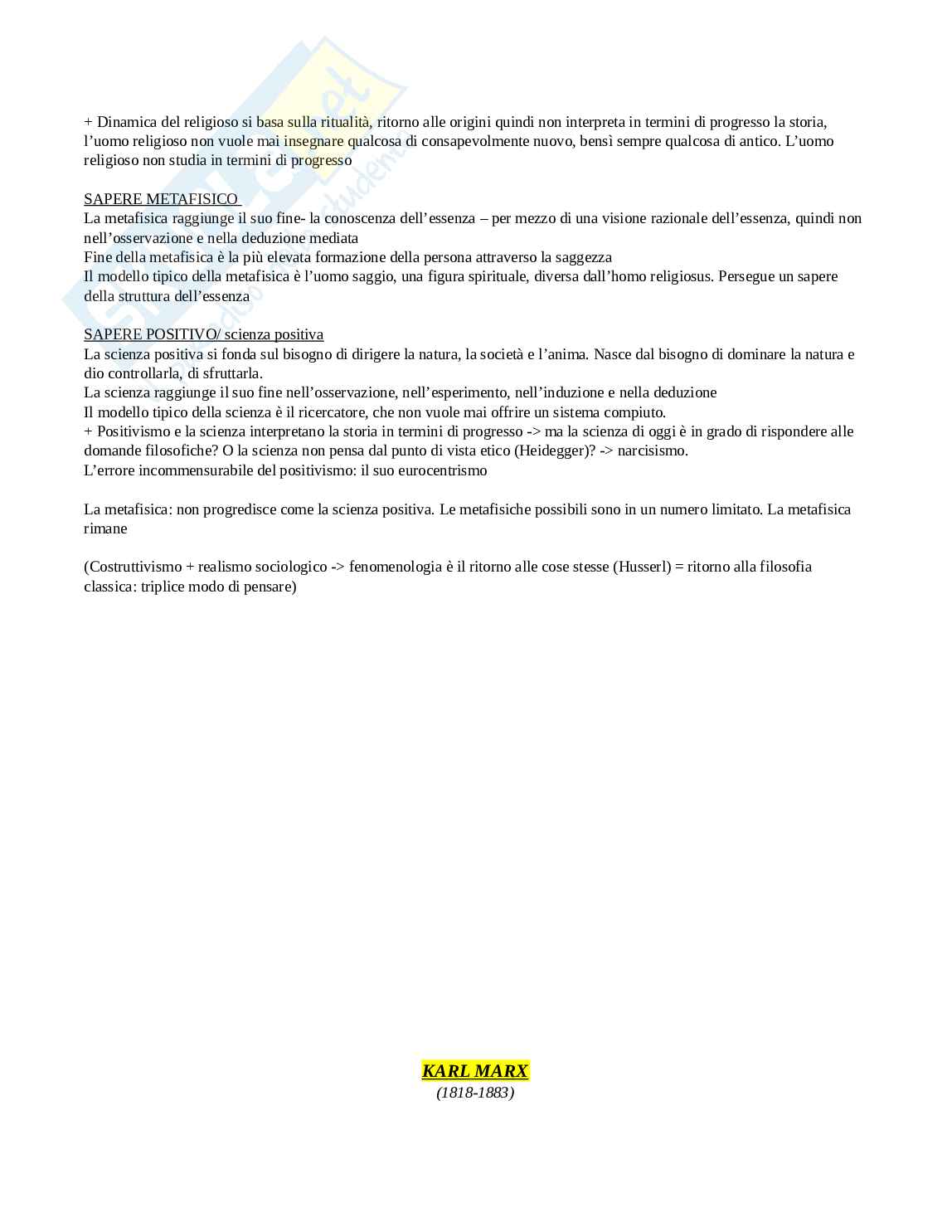 Sociologia dei processi culturali - 1 parziale  Pag. 11