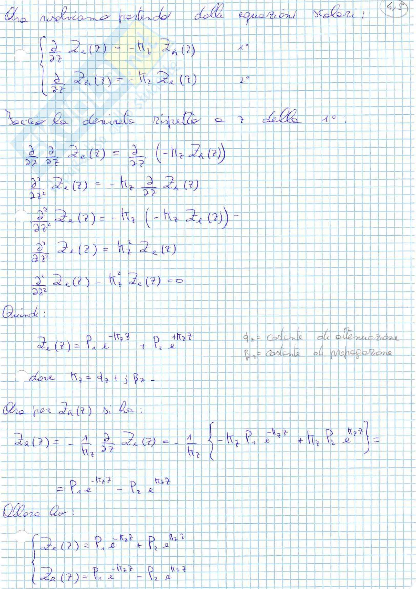 Appunti, Microonde, Cicchetti, Parte 1 Pag. 21