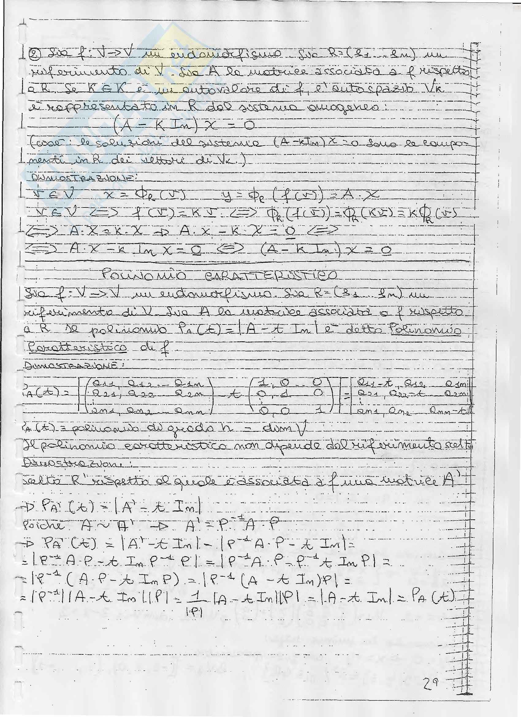 Geometria ed Algebra - Appunti e esercizi Pag. 101