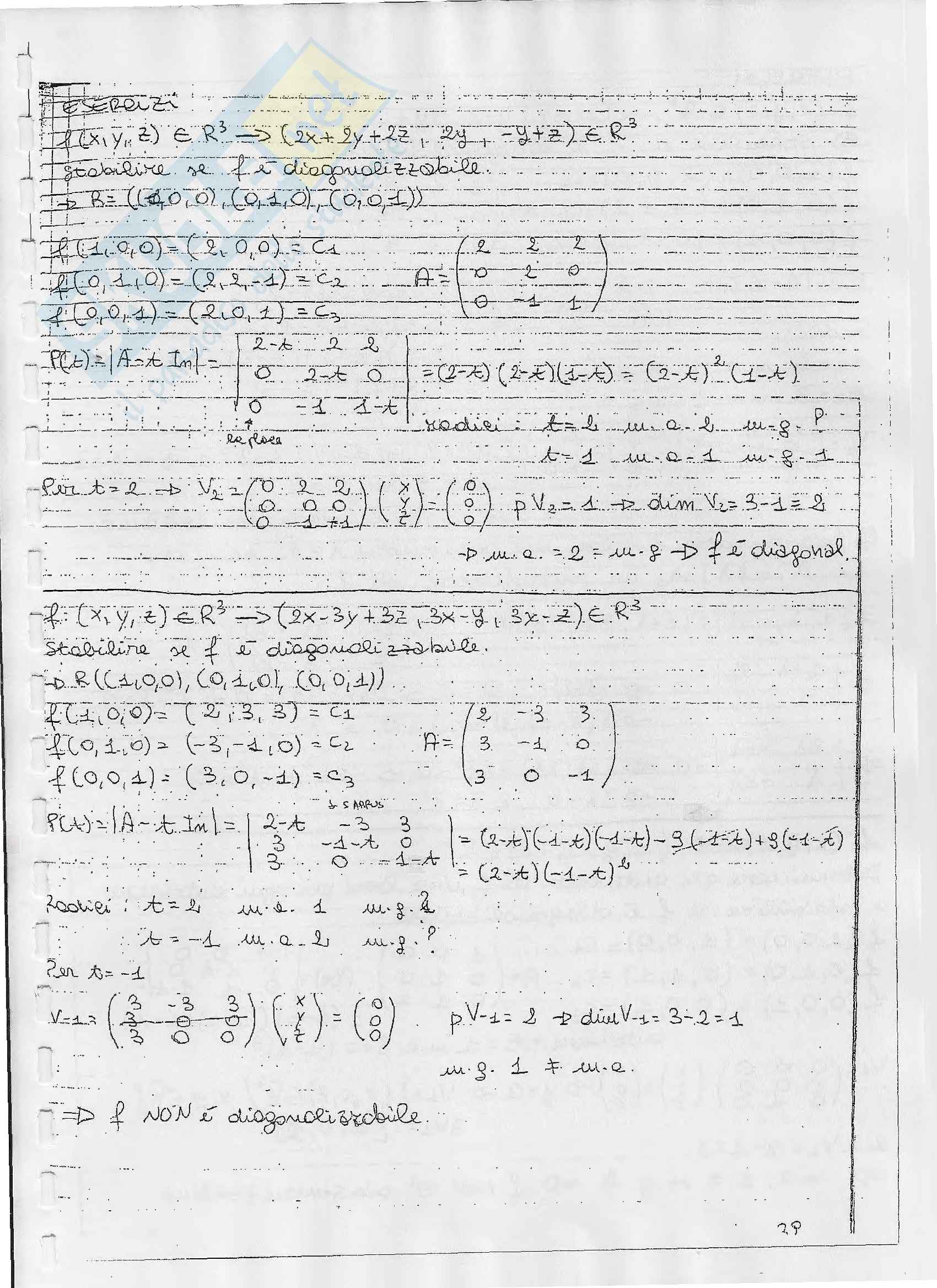 Geometria ed Algebra - Appunti e esercizi Pag. 111