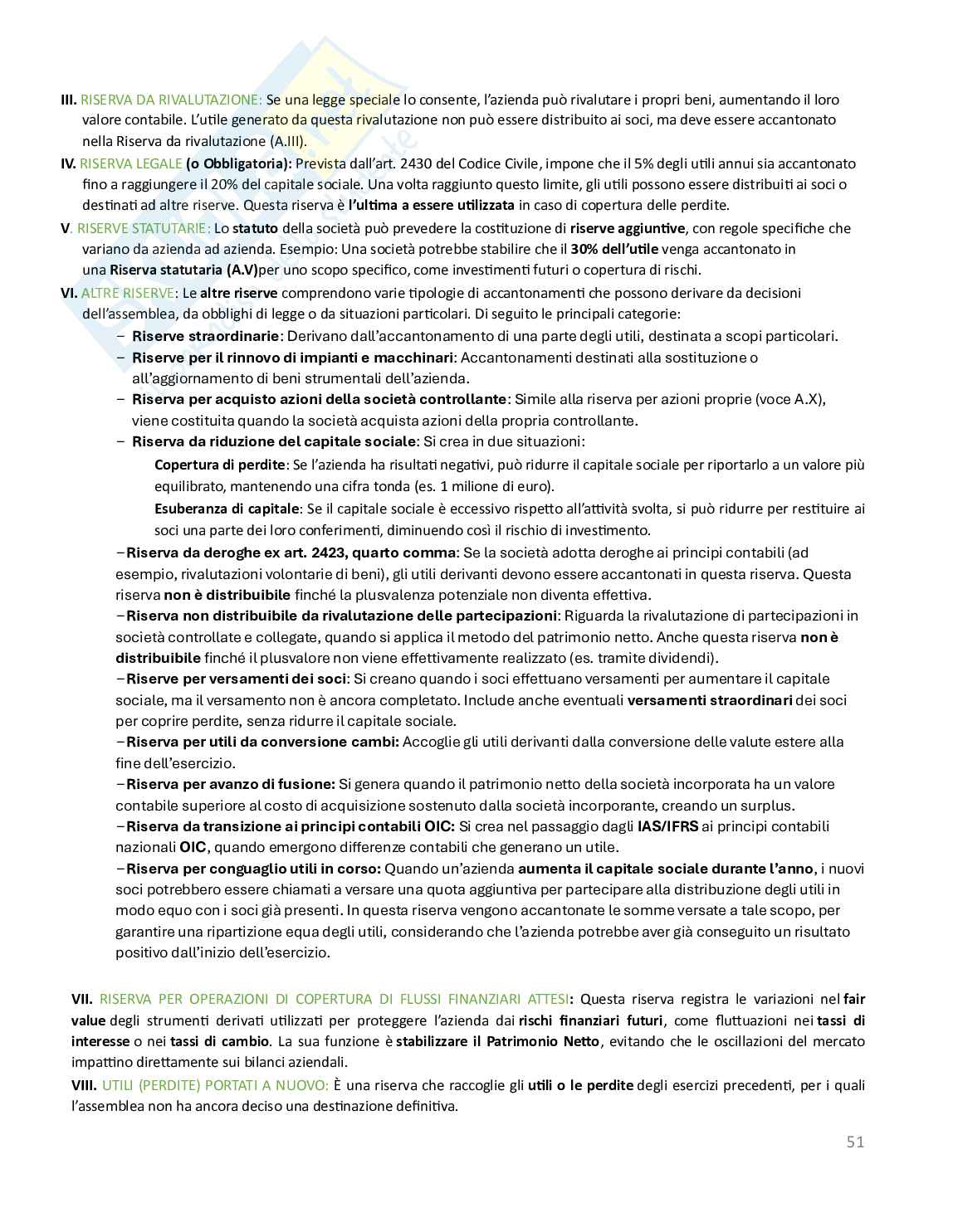 Economia aziendale Pag. 51