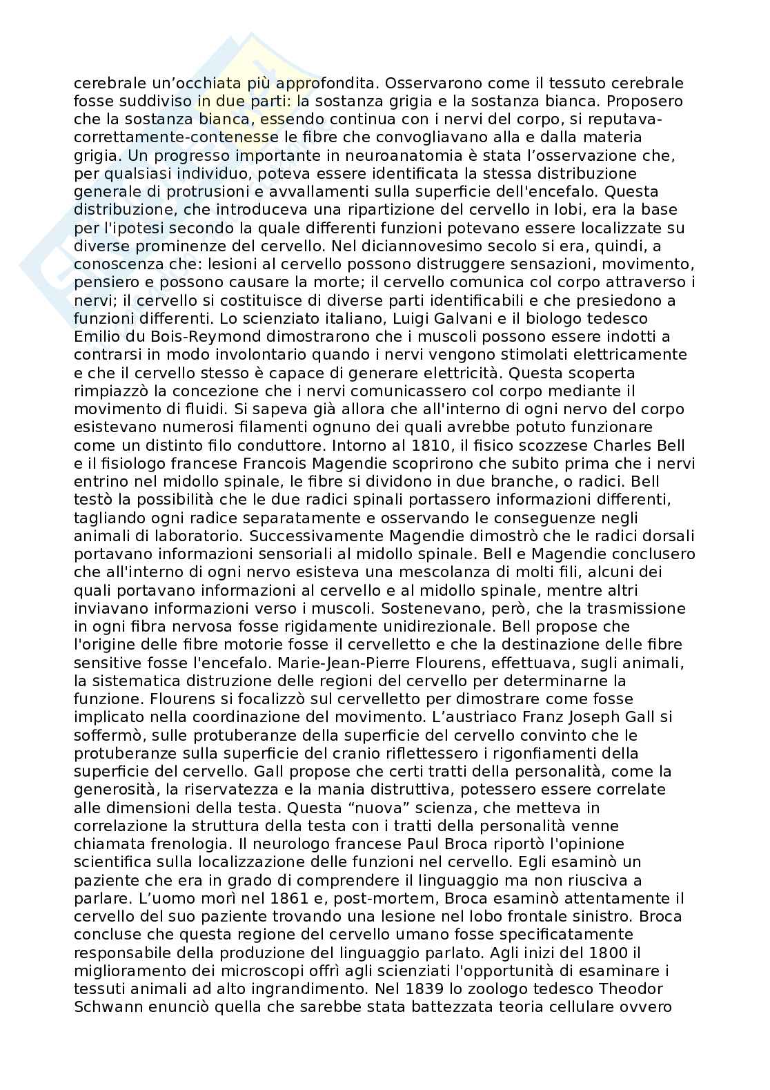 Psicologia fisiologica e delle emozioni Pag. 2
