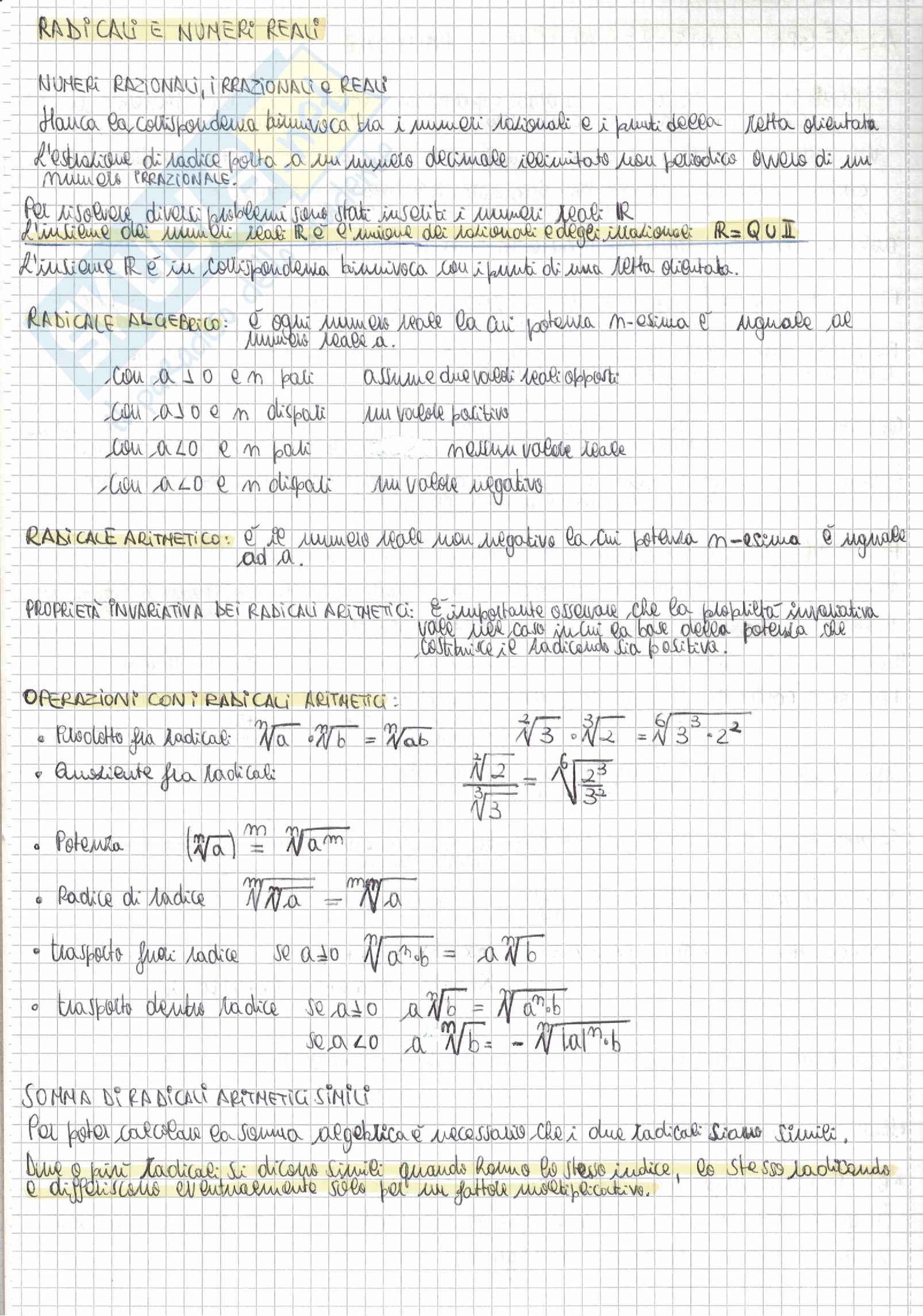 Tutti i quesiti di Matematica Alpha Test con soluzioni e riassunti per l'accesso alle Professioni sanitarie e Medicina Pag. 6