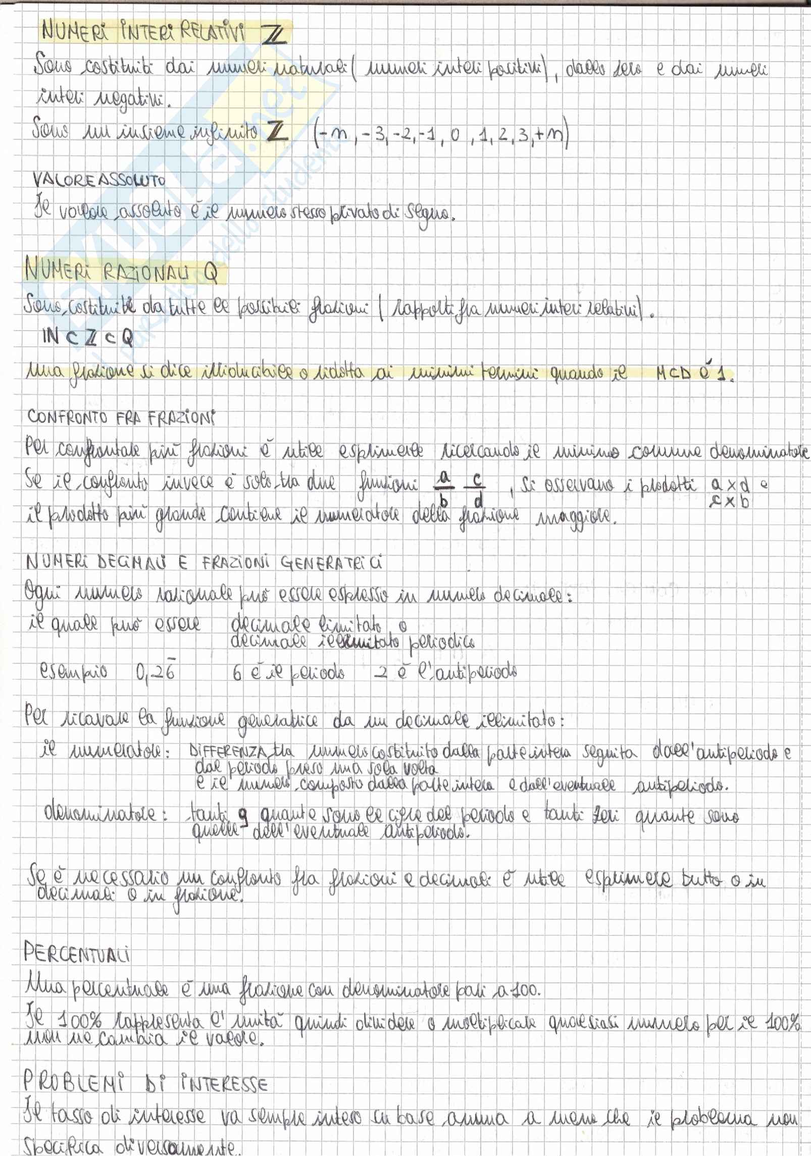 Tutti I Quesiti Di Matematica Alpha Test Con Soluzioni E Riassunti Per L Accesso Alle Professioni Sanitarie E Medicina