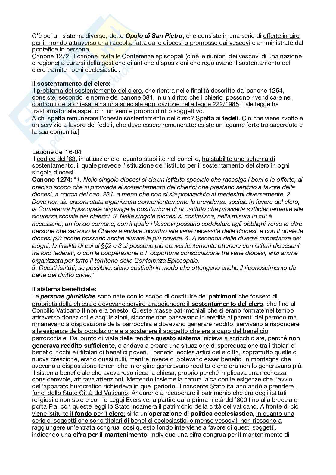 Appunti delle lezioni di Diritto canonico Pag. 26