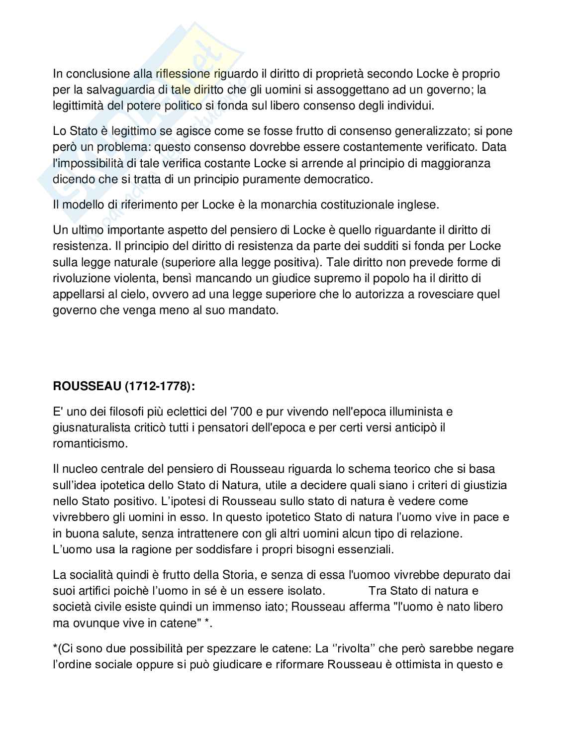 Storia delle dottrine politiche, generale Pag. 16