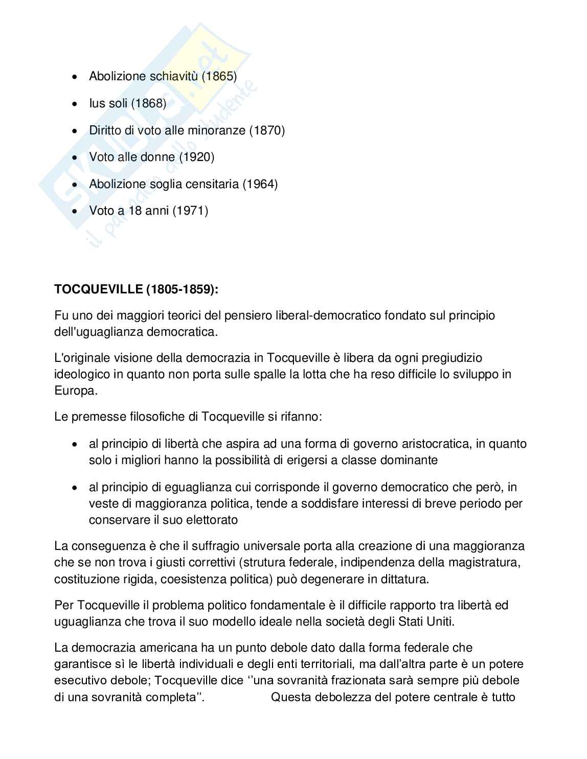 Storia delle dottrine politiche, generale Pag. 26