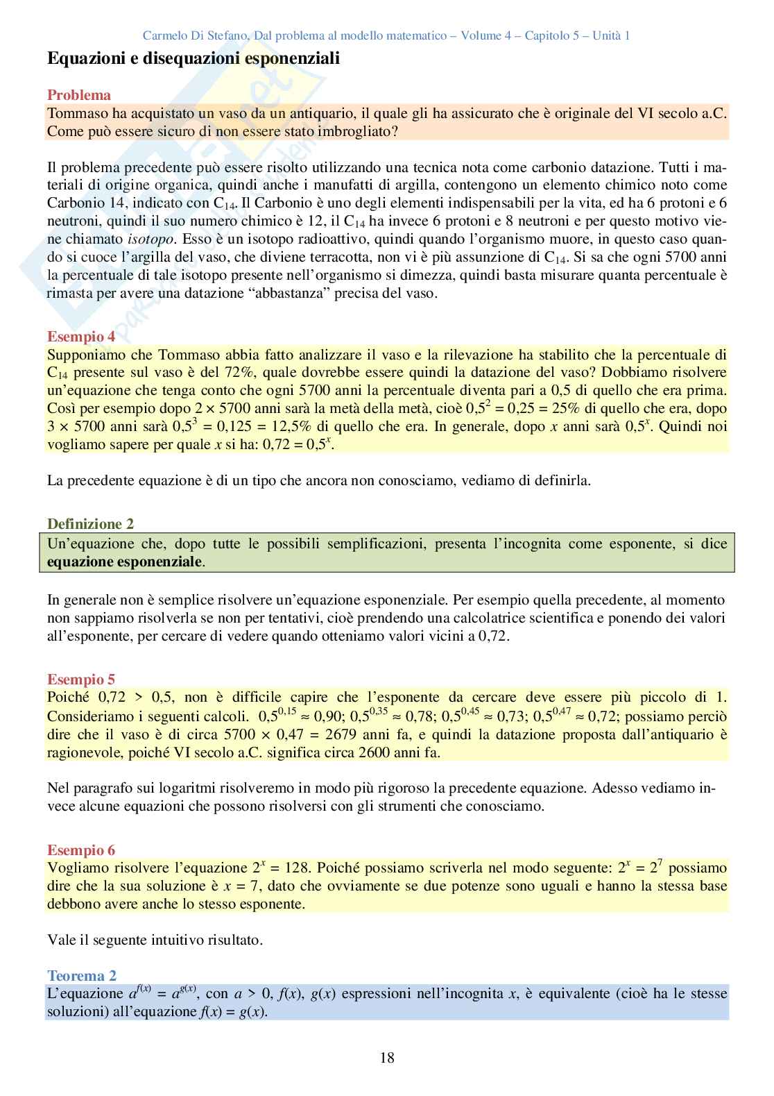 Dal problema al modello matematico - Volume 2 per il triennio Pag. 21