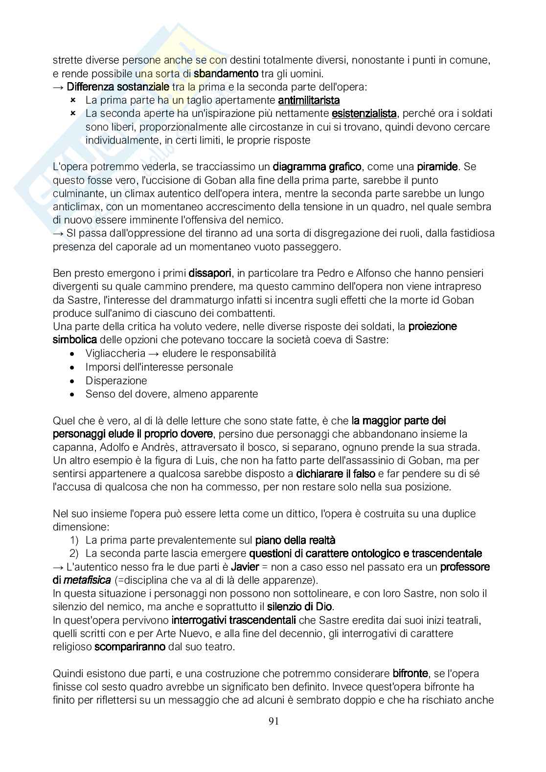 Appunti completi Letteratura spagnola Pag. 91