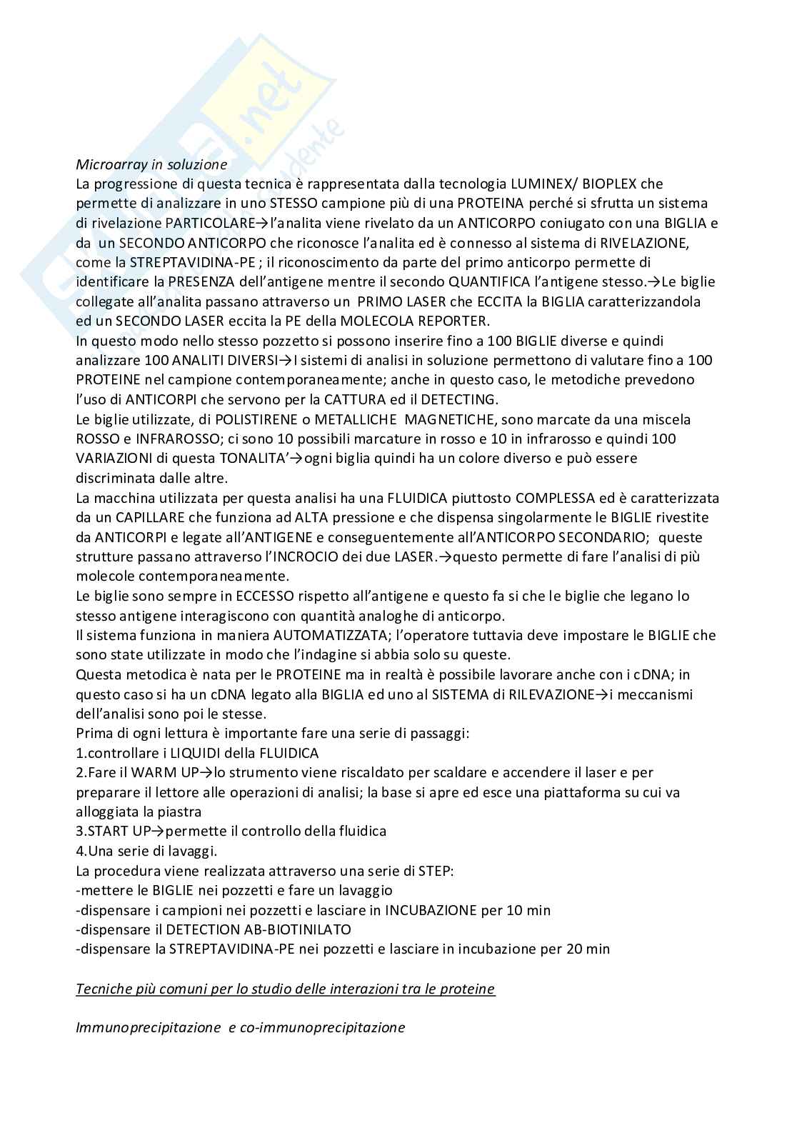 Biotecnologie avanzate in medicina Pag. 11