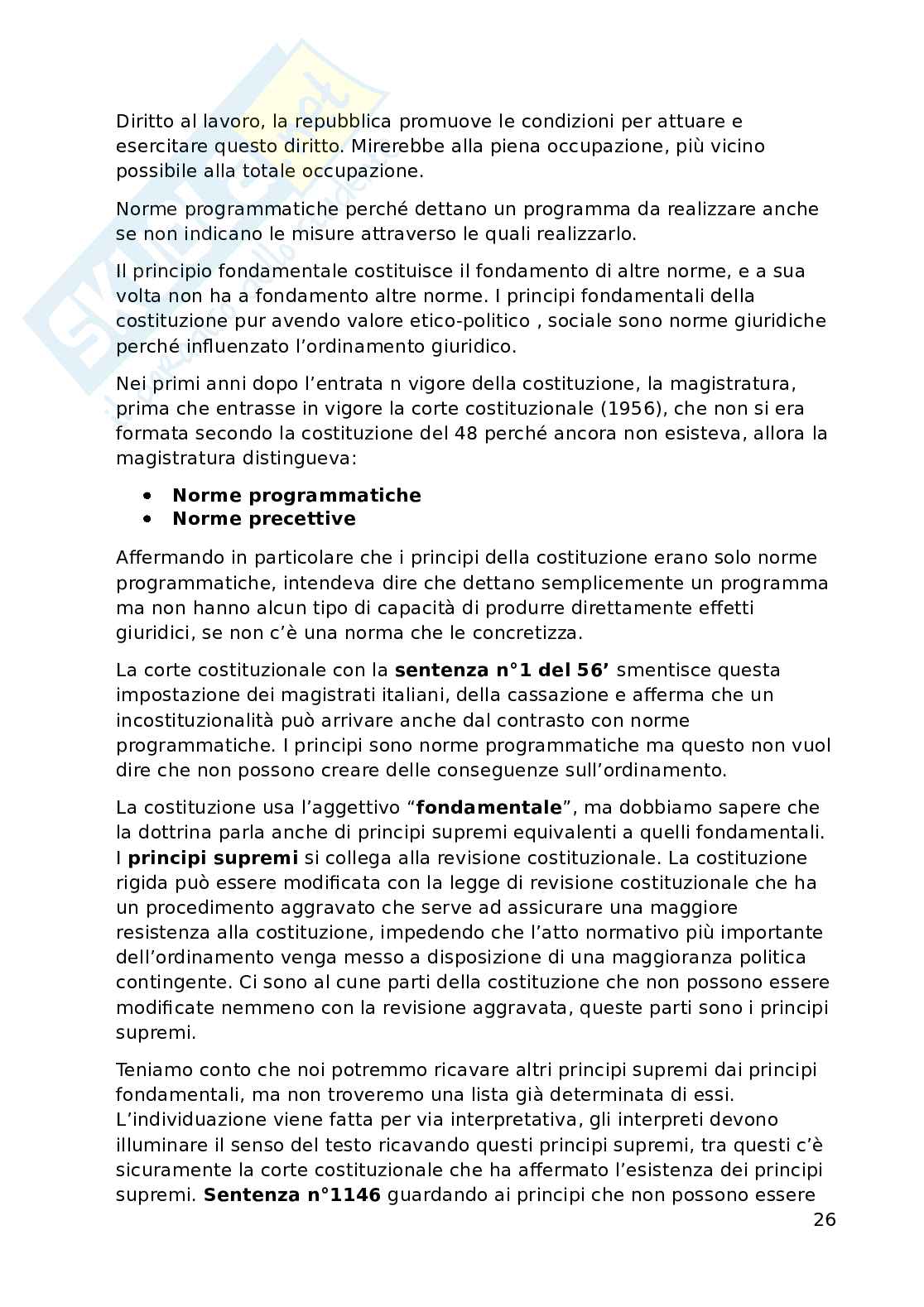 Appunti Diritto costituzionale  Pag. 26