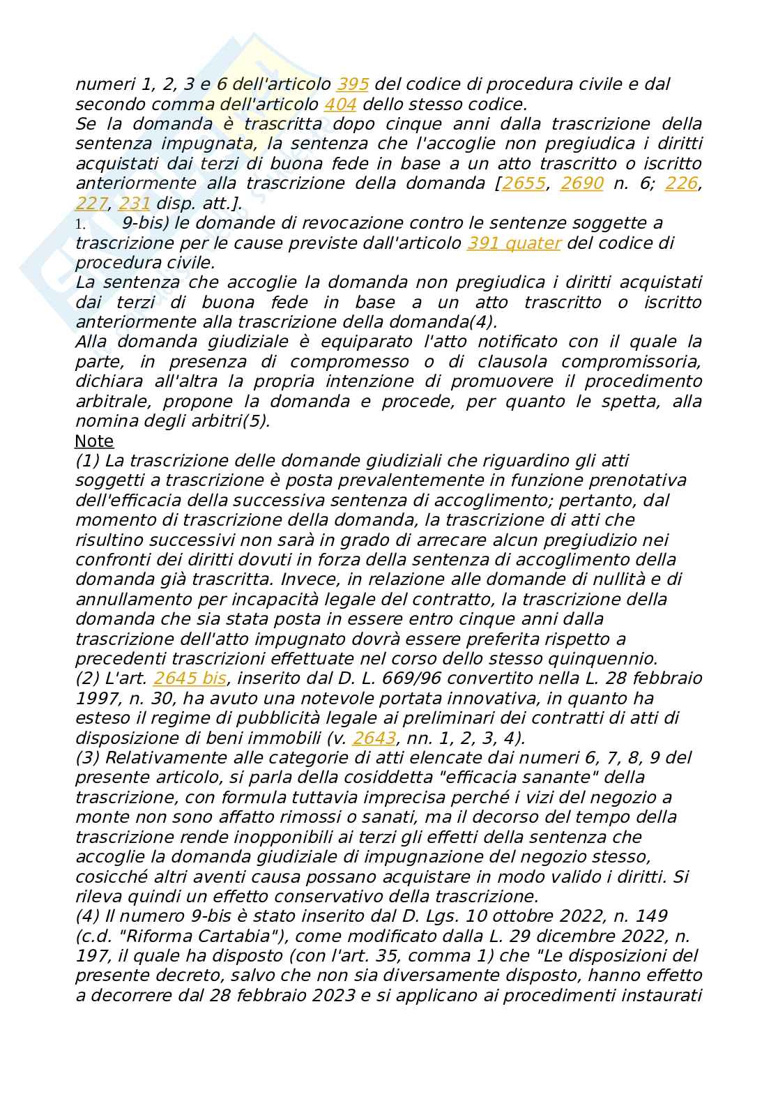 Riassunto esame Diritto privato, Prof. Macario Francesco, libro consigliato Introduzione al diritto privato, Macario Pag. 26
