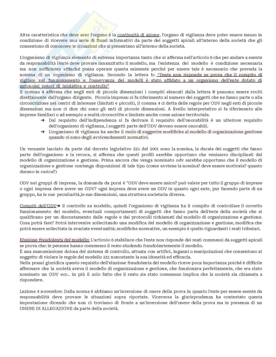 Diritto processuale penale delle società  Pag. 11