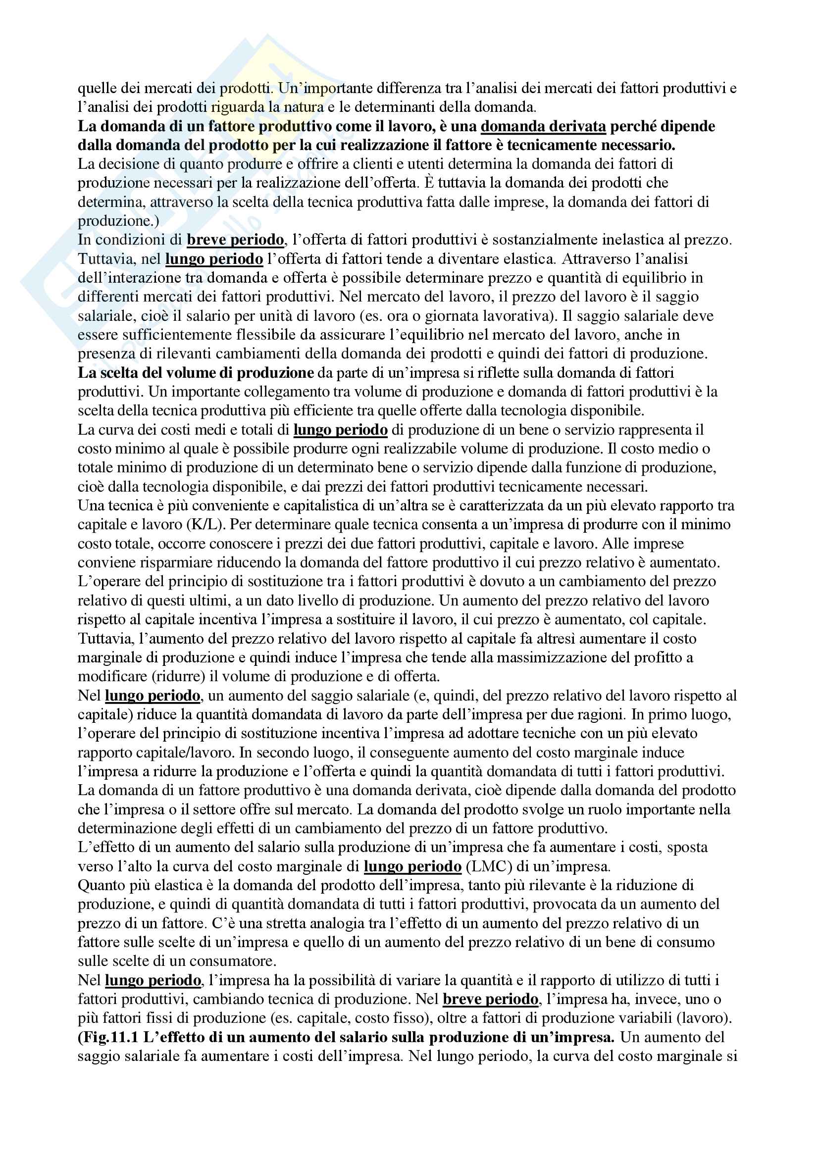 Economia dell'Impresa Pag. 71