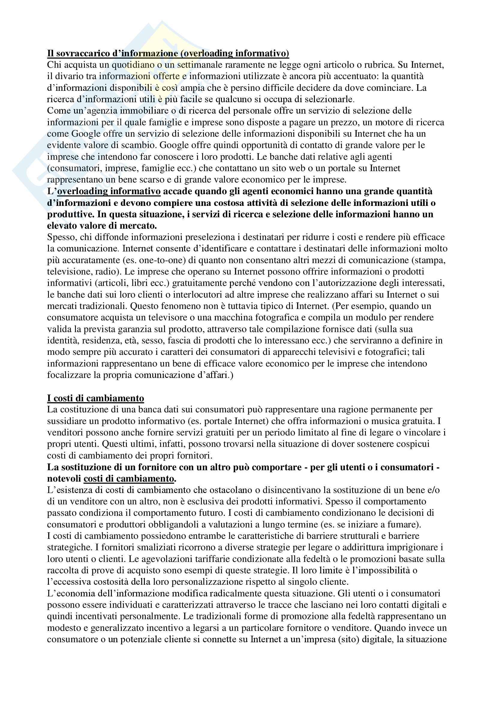 Economia dell'Impresa Pag. 91