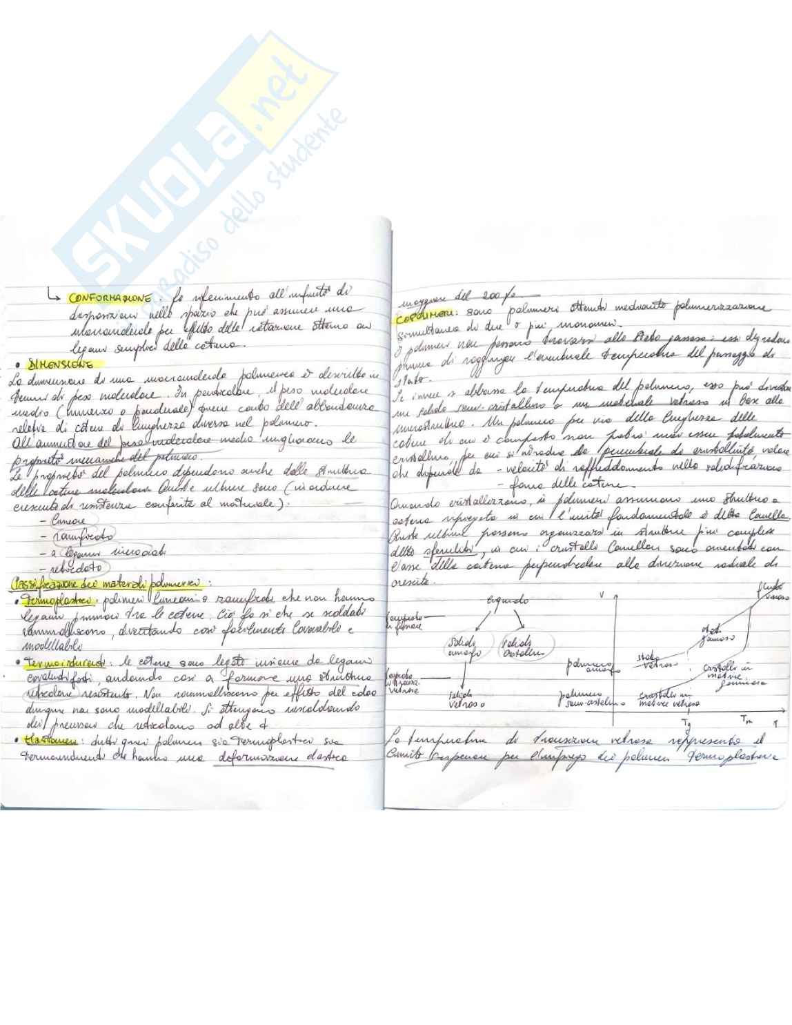 Riassunto esame Scienza e tecnologia dei materiali, Prof. Sarasini Fabrizio, libro consigliato Scienza e tecnologia dei materiali, Callister Pag. 36