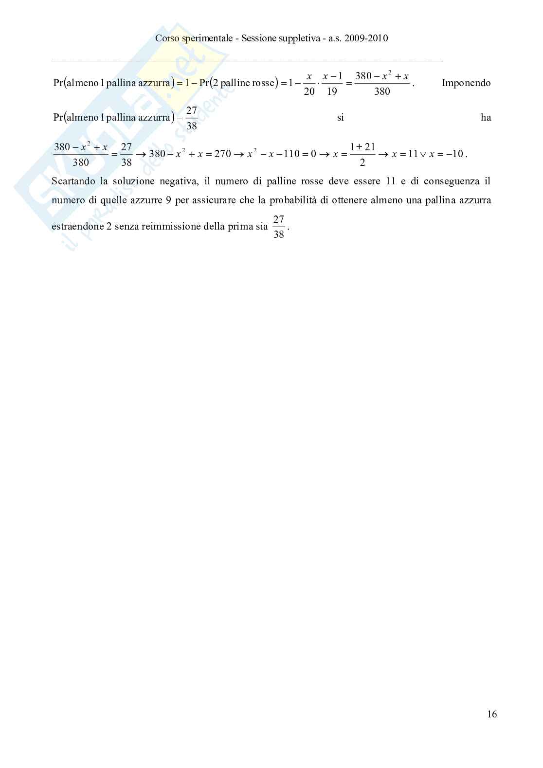 2010 - Liceo scientifico PNI, sessione suppletiva Pag. 16