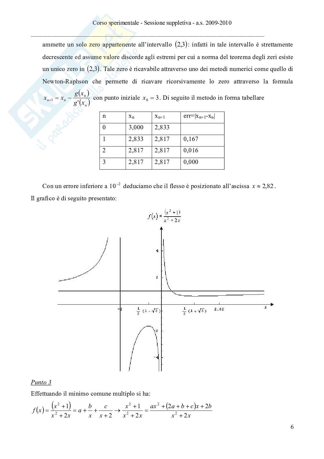 2010 - Liceo scientifico PNI, sessione suppletiva Pag. 6