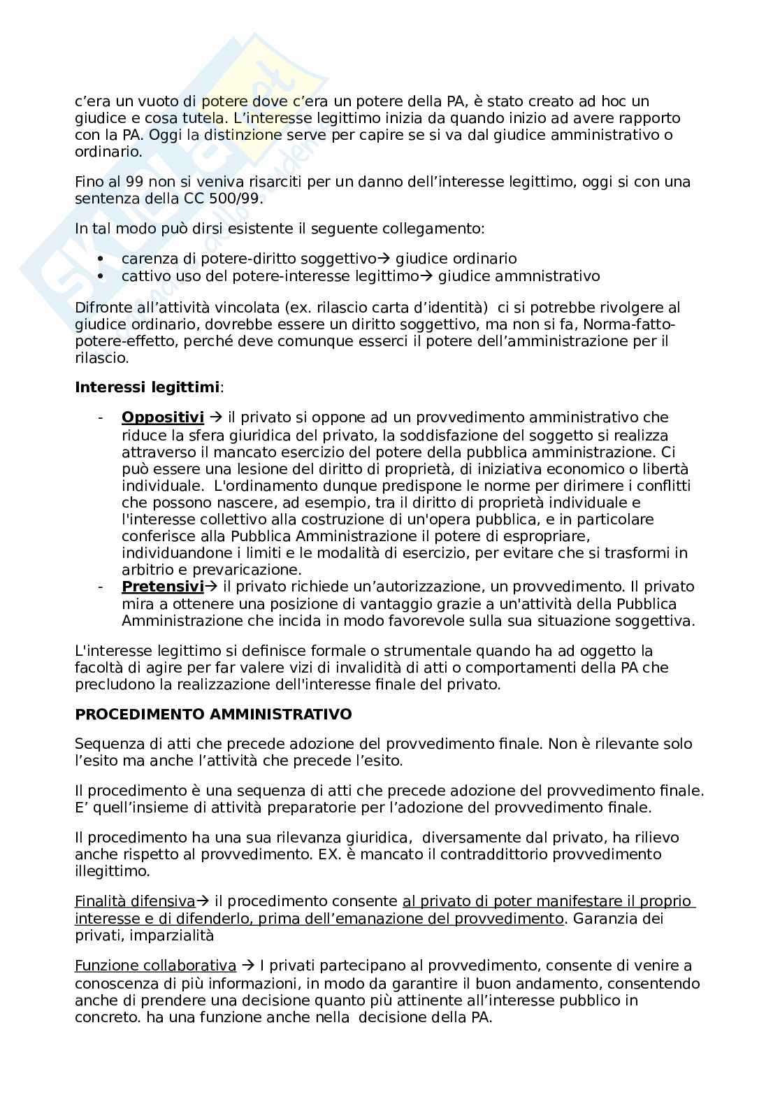 Appunti di Diritto amministrativo  Pag. 21