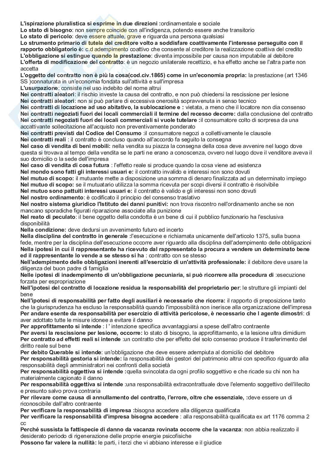 Paniere domande Diritto privato Pag. 6