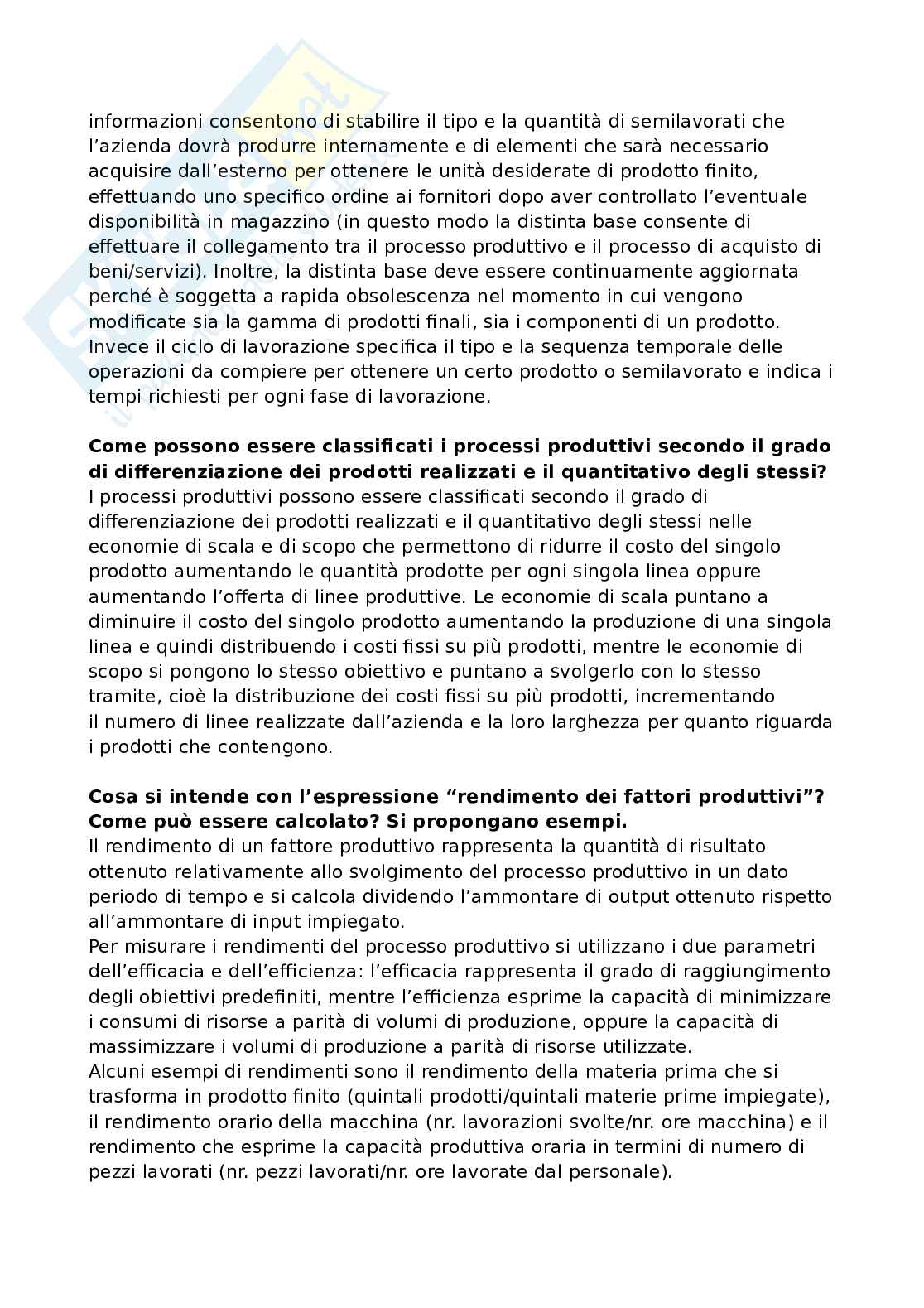 Appunti di Economia aziendale - domande parte teorica esame Pag. 31