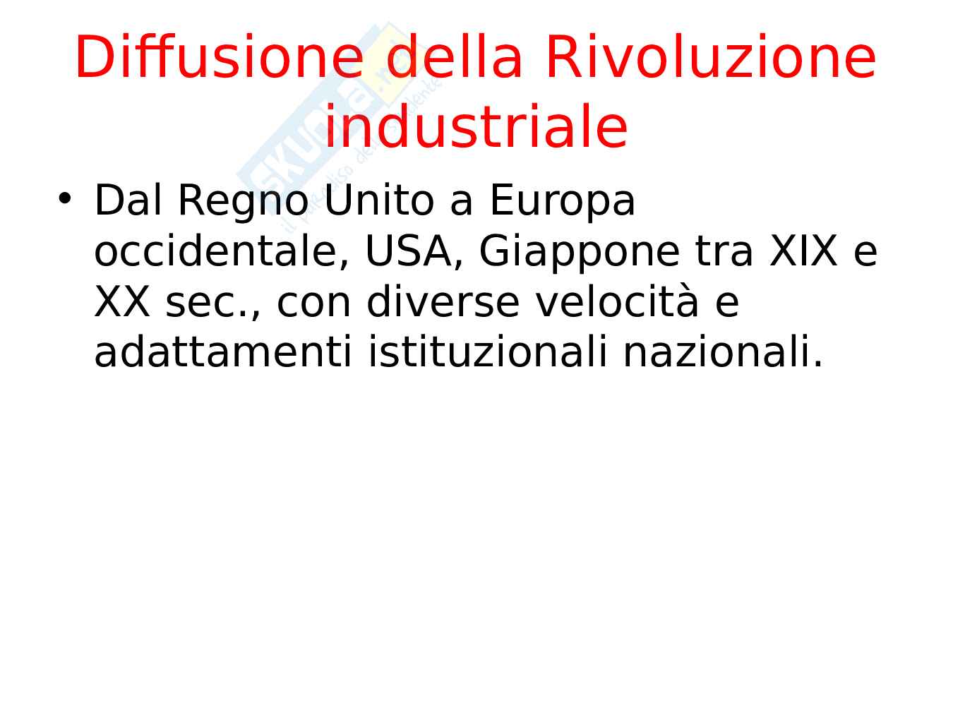 Rivoluzione industriale – Istituzioni e trasformazioni sociali dell’età industriale Pag. 21