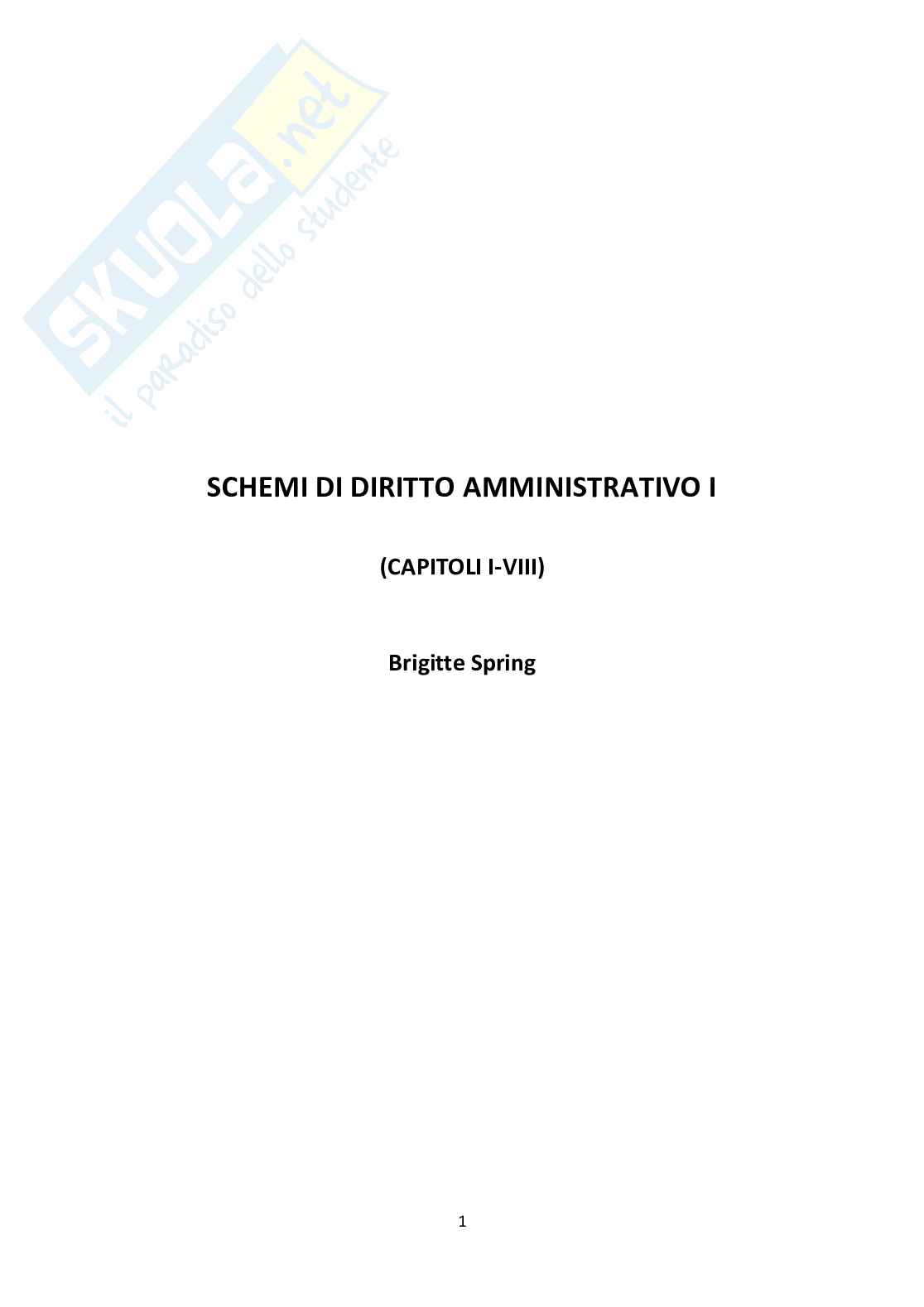 Riassunto esame Diritto amministrativo, Prof. Simonetti Alfredo, libro consigliato Manuale di diritto amministrativo, Marcello Clarich Pag. 1
