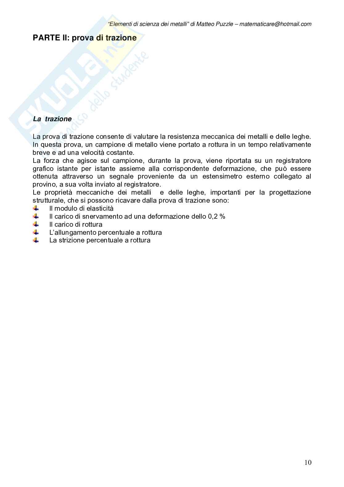 Scienza dei metalli: esplorazione degli elementi e delle loro proprietà Pag. 11