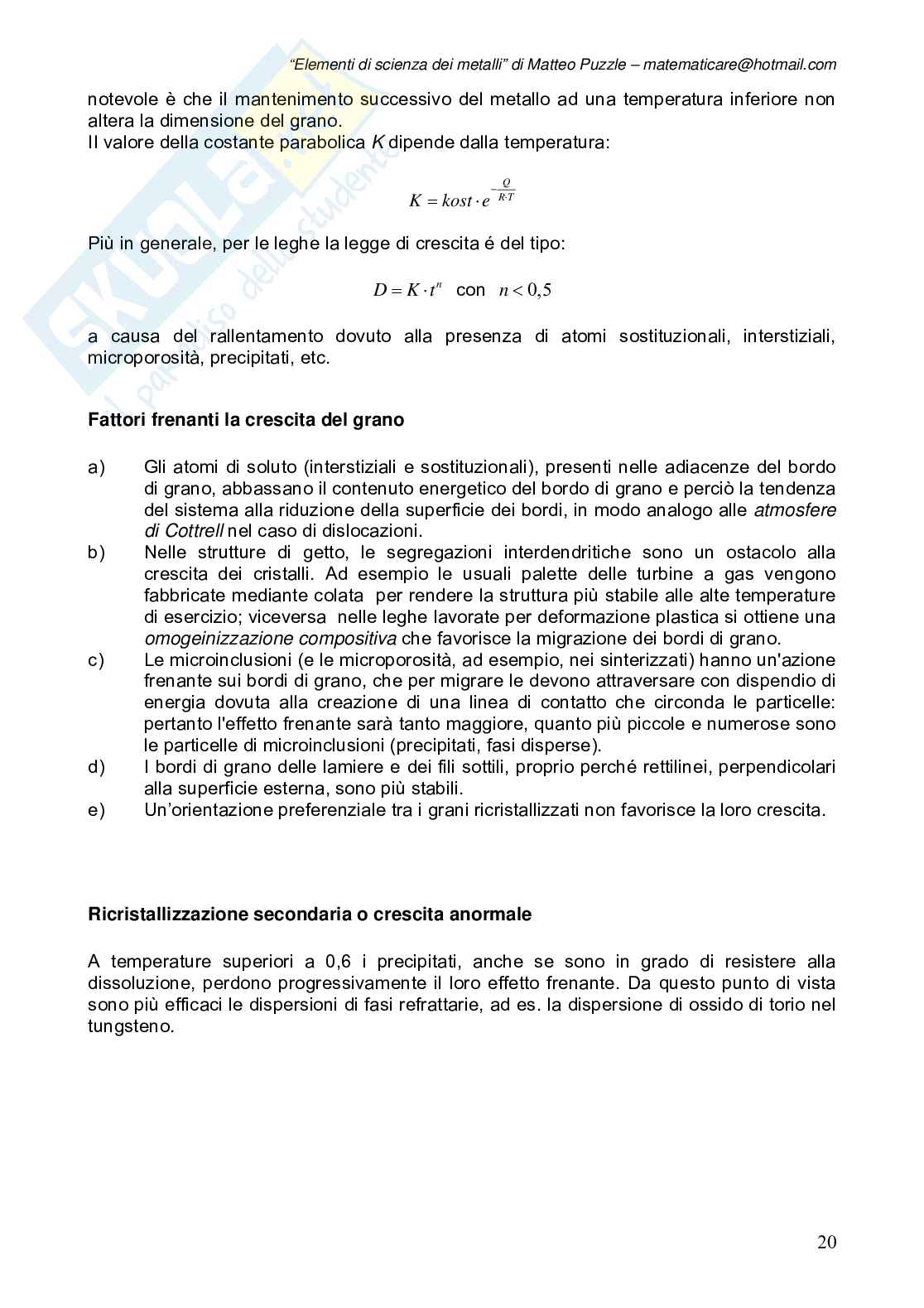 Scienza dei metalli: esplorazione degli elementi e delle loro proprietà Pag. 21