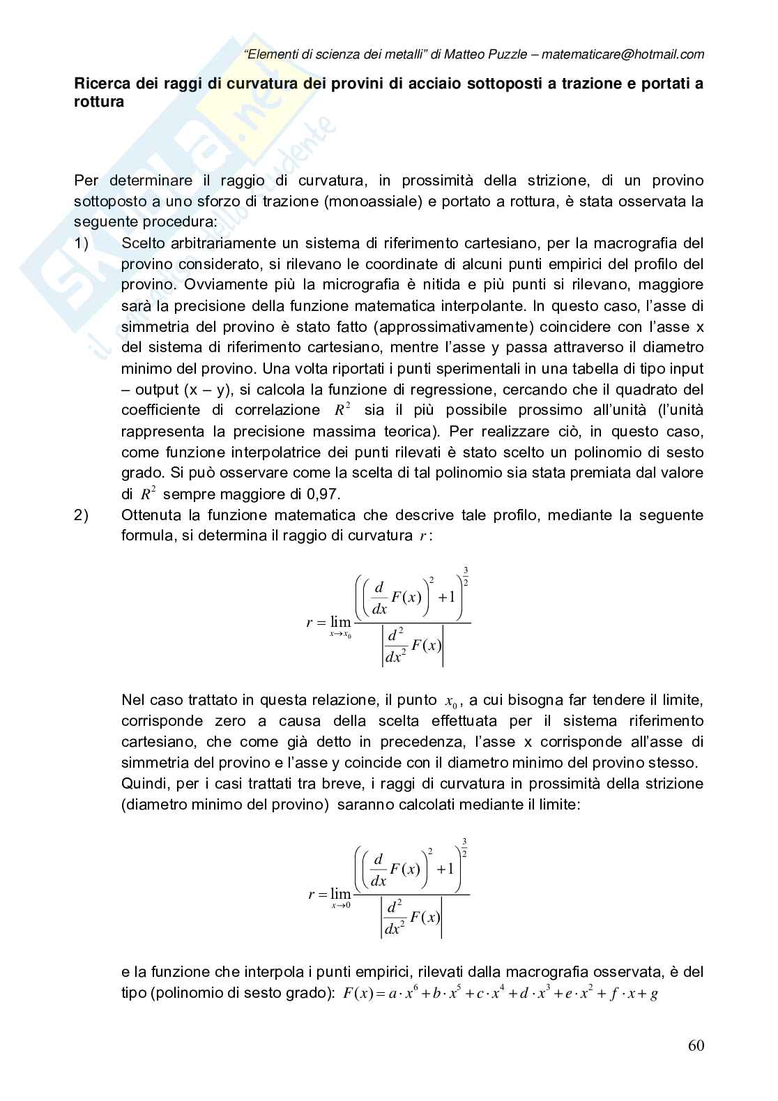 Scienza dei metalli: esplorazione degli elementi e delle loro proprietà Pag. 61