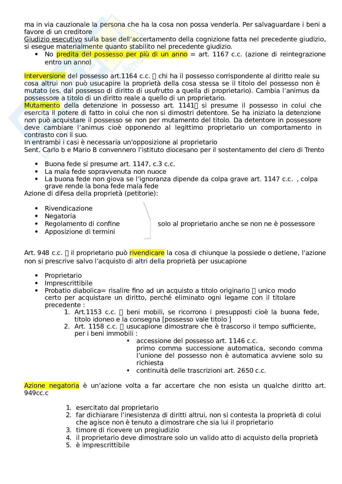 Appunti di Diritto privato II Pag. 11