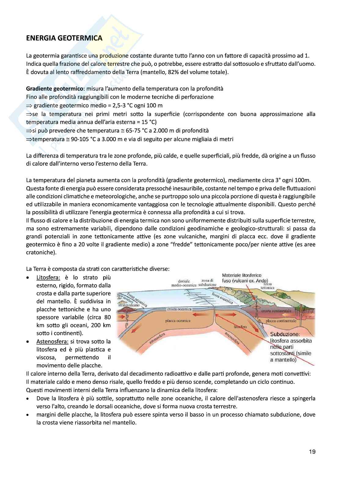 Appunti Energia geotermica Pag. 1