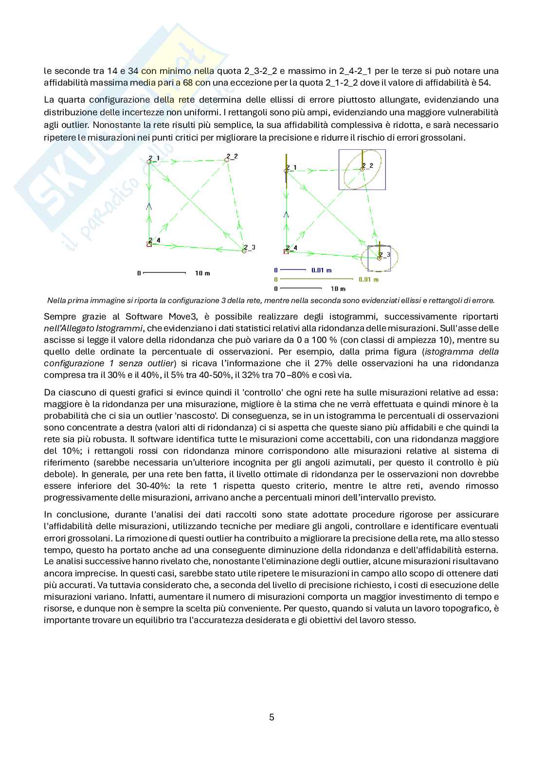 Esercitazione di Topografia sul teodolite Pag. 6