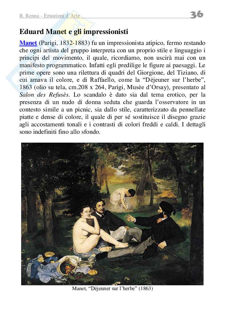 Emozioni d'Arte, storia dell'arte dal Realismo ai giorni nostri Pag. 36