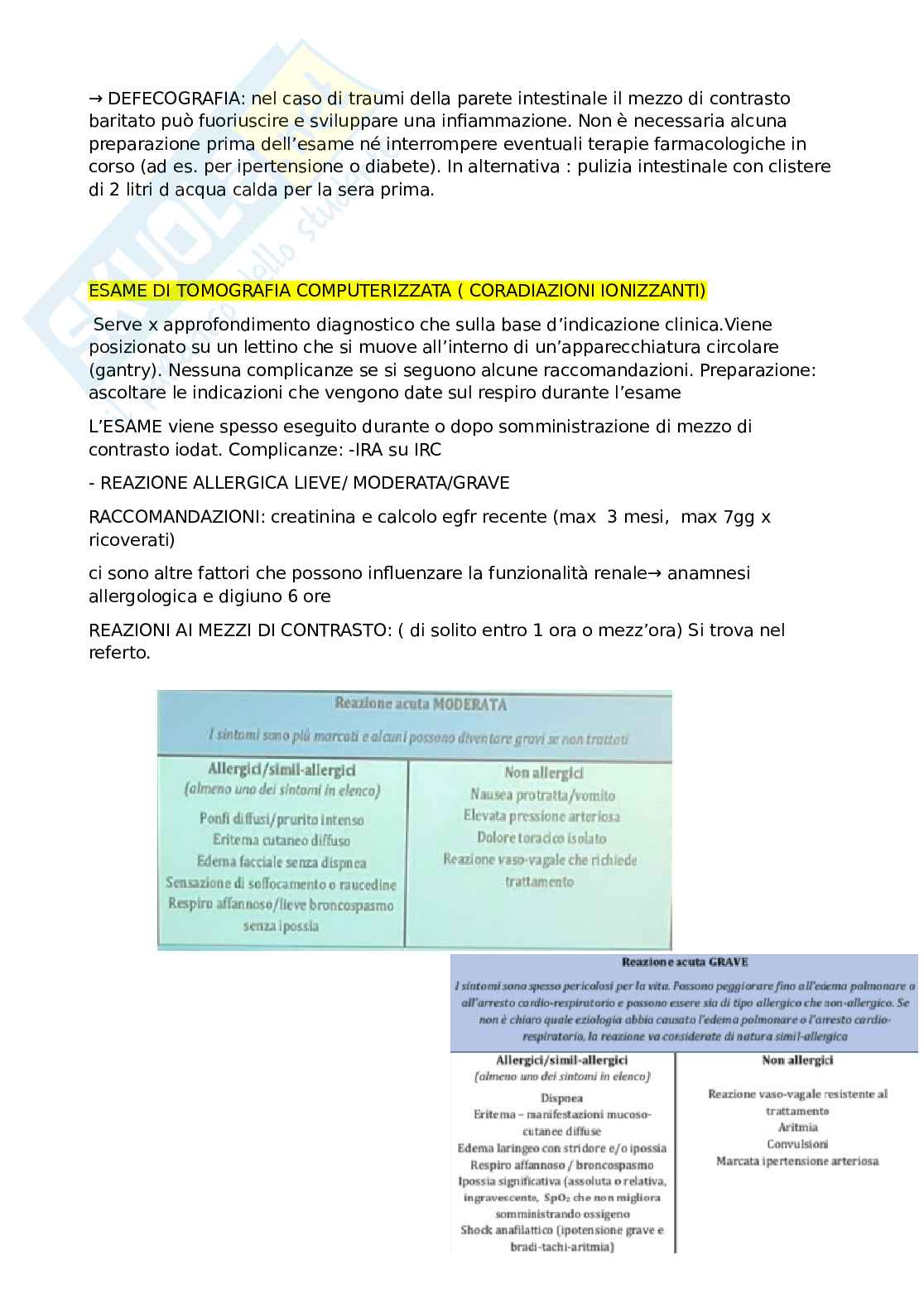 Diagnostica per immagini e Radioprotezione Pag. 6