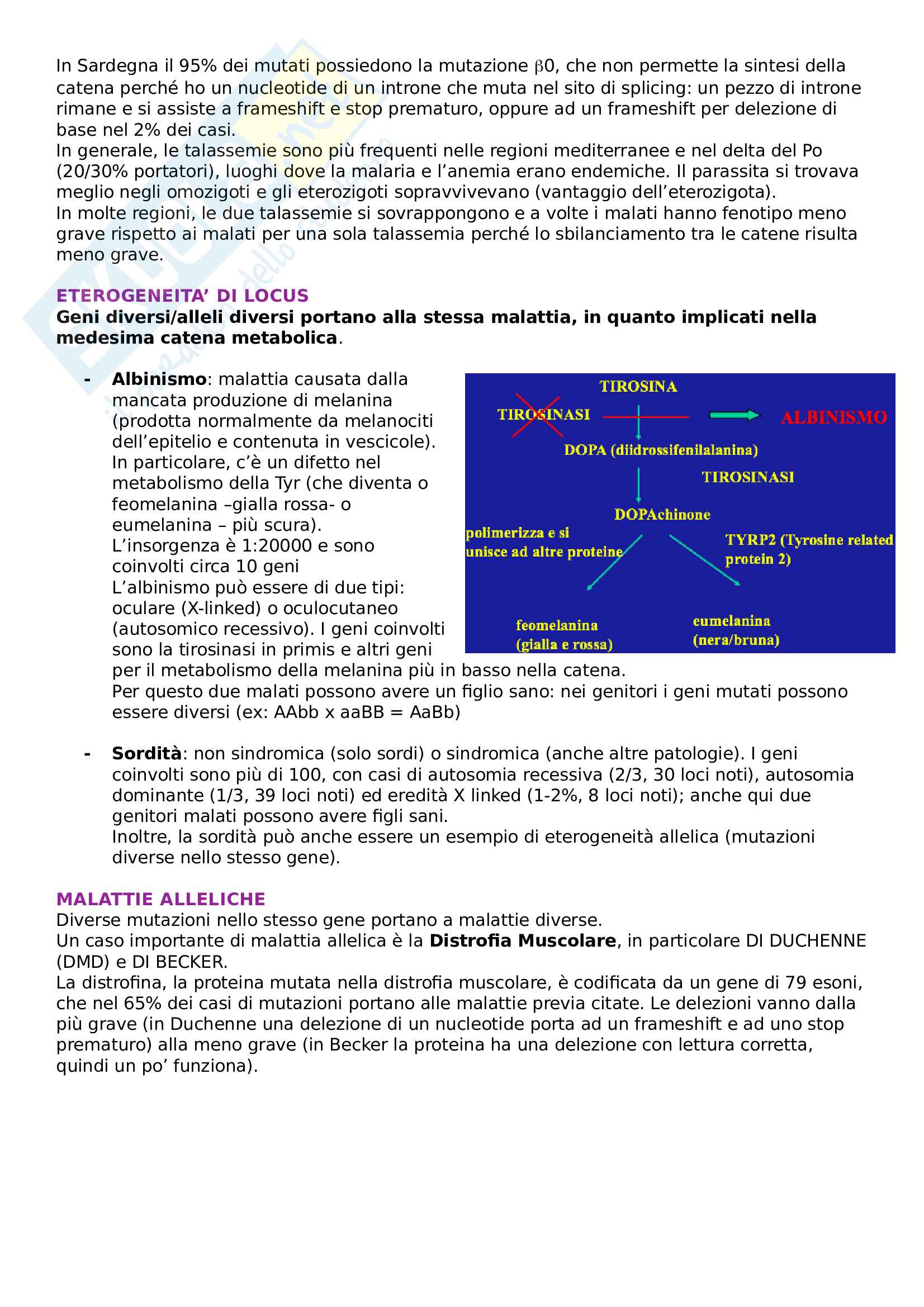 Genetica medica Pag. 11