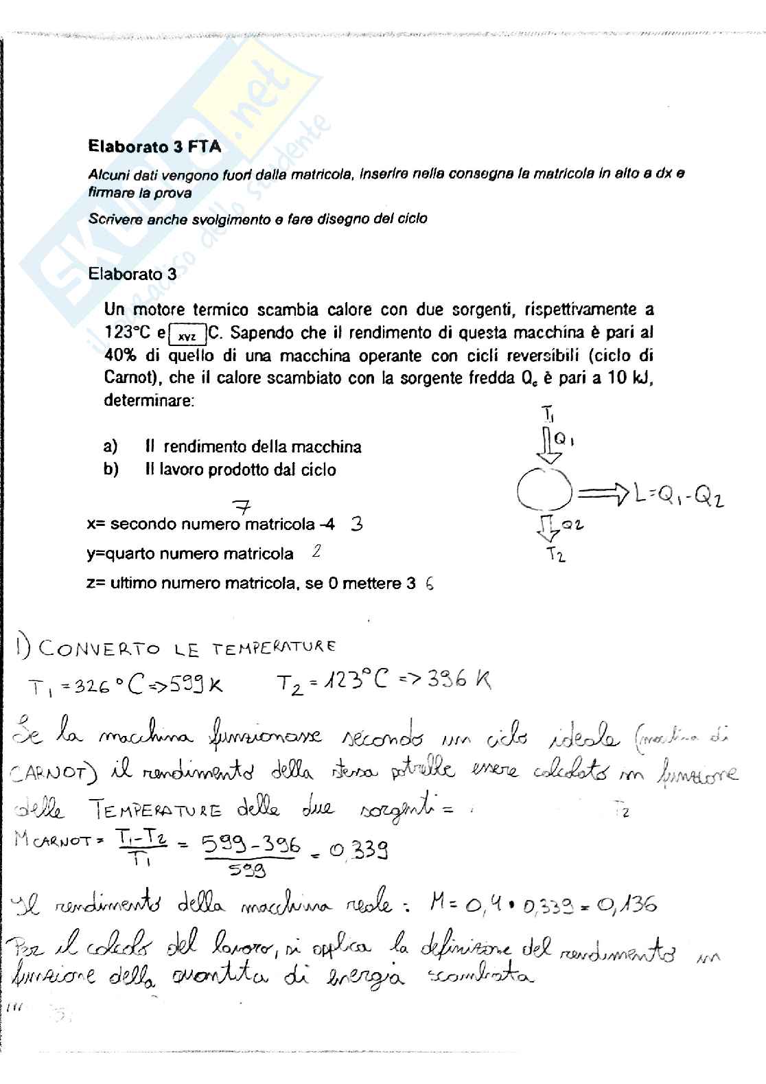 Elaborato 3 - Fisica Tecnica ambientale Pag. 1