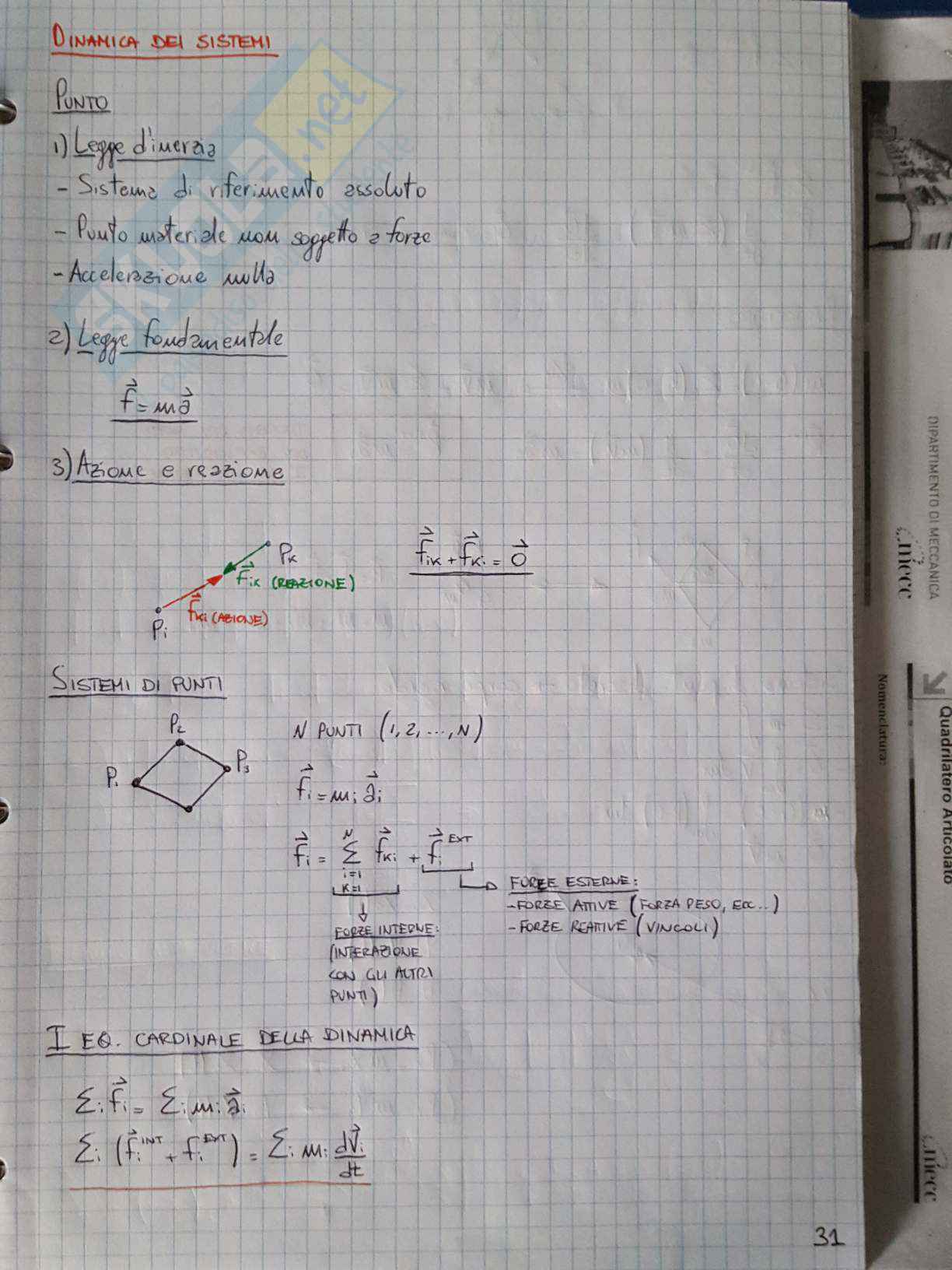 Appunti di Meccanica applicata alle macchine - Lezione Pag. 31