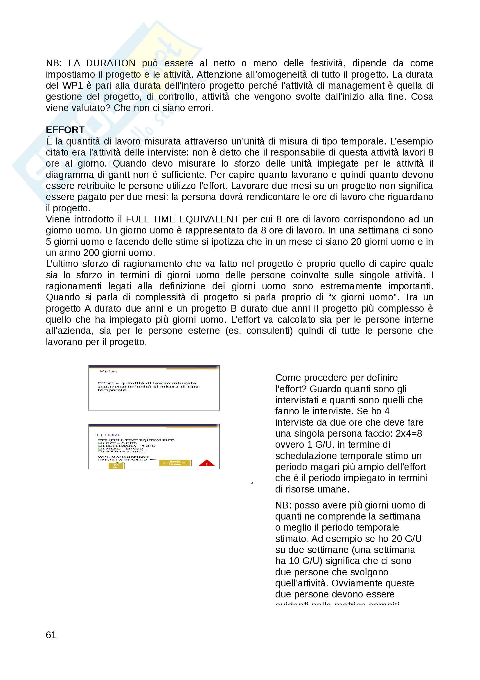 Organizzazione dei sistemi informativi aziendali Pag. 61