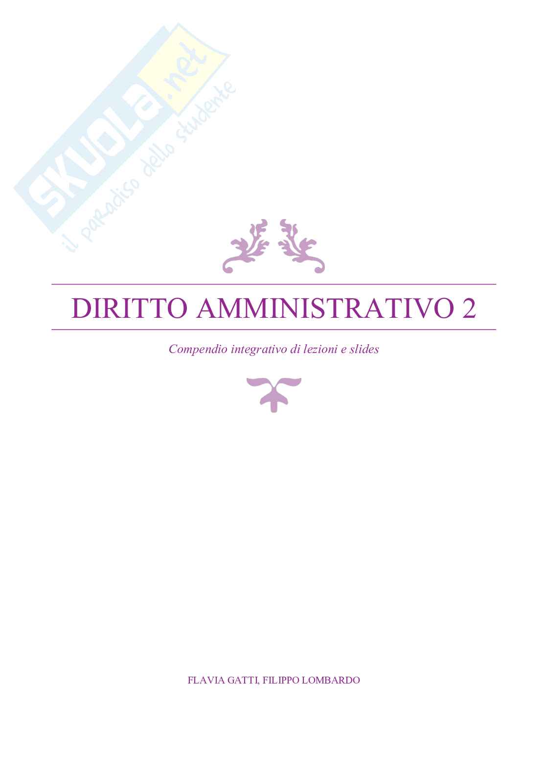 Diritto amministrativo 2 Pag. 1