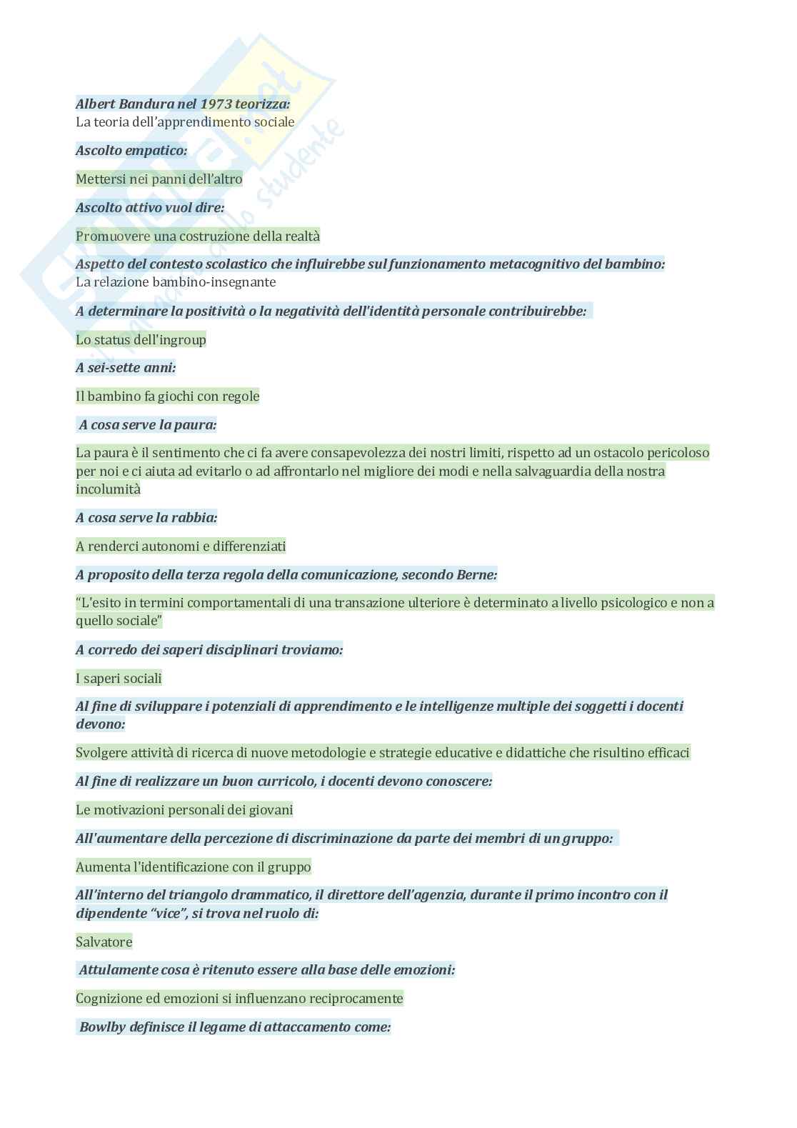 Gestione dei gruppi sportivi Pag. 1