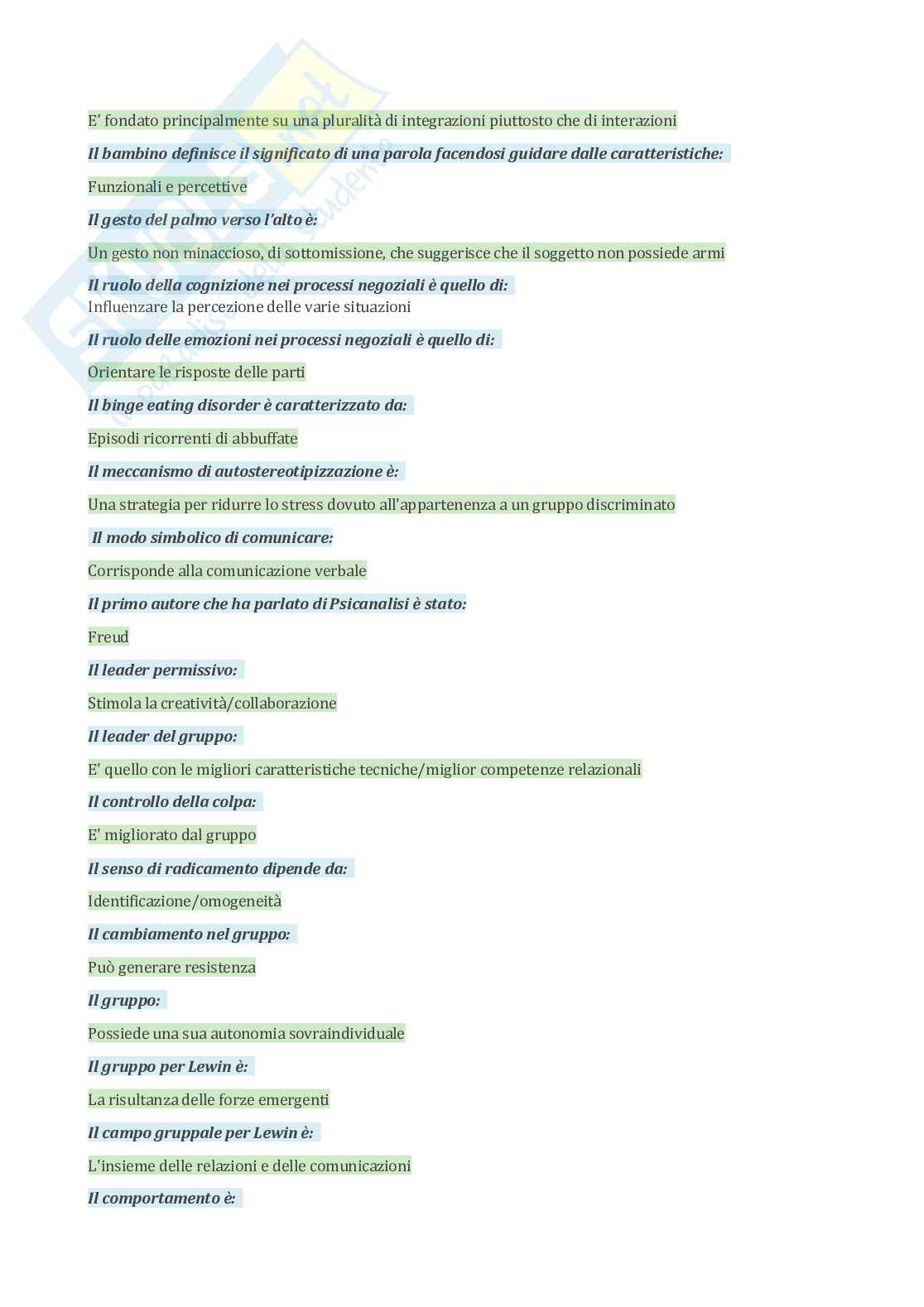 Gestione dei gruppi sportivi Pag. 11