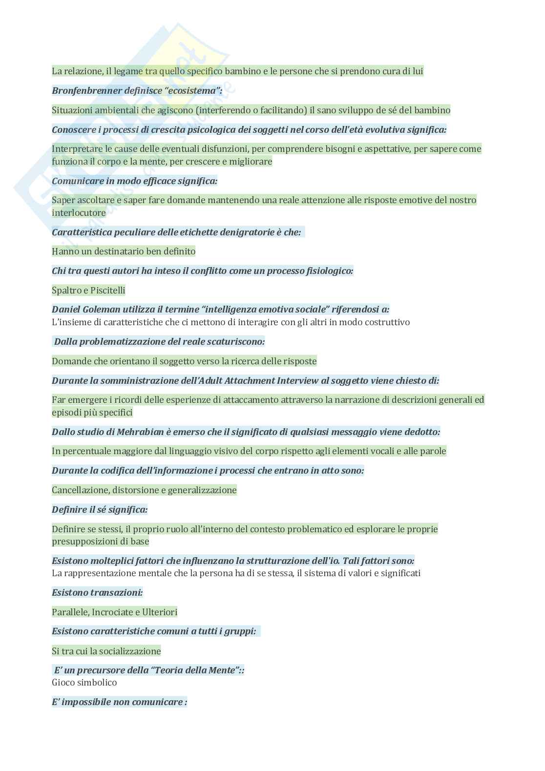 Gestione dei gruppi sportivi Pag. 2