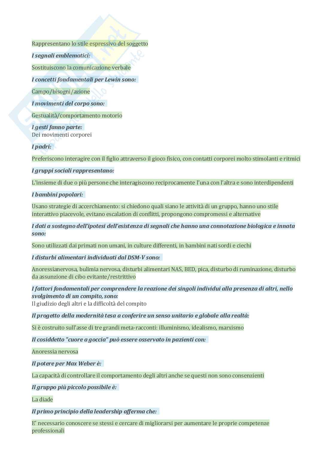 Gestione dei gruppi sportivi Pag. 6