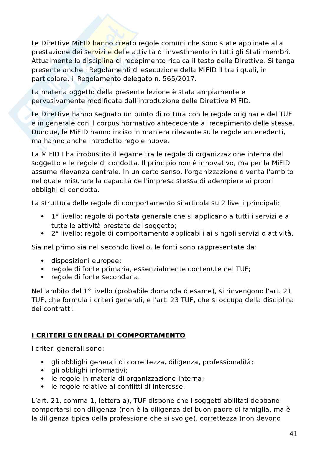 Appunti di Diritto dei mercati finanziari Pag. 41