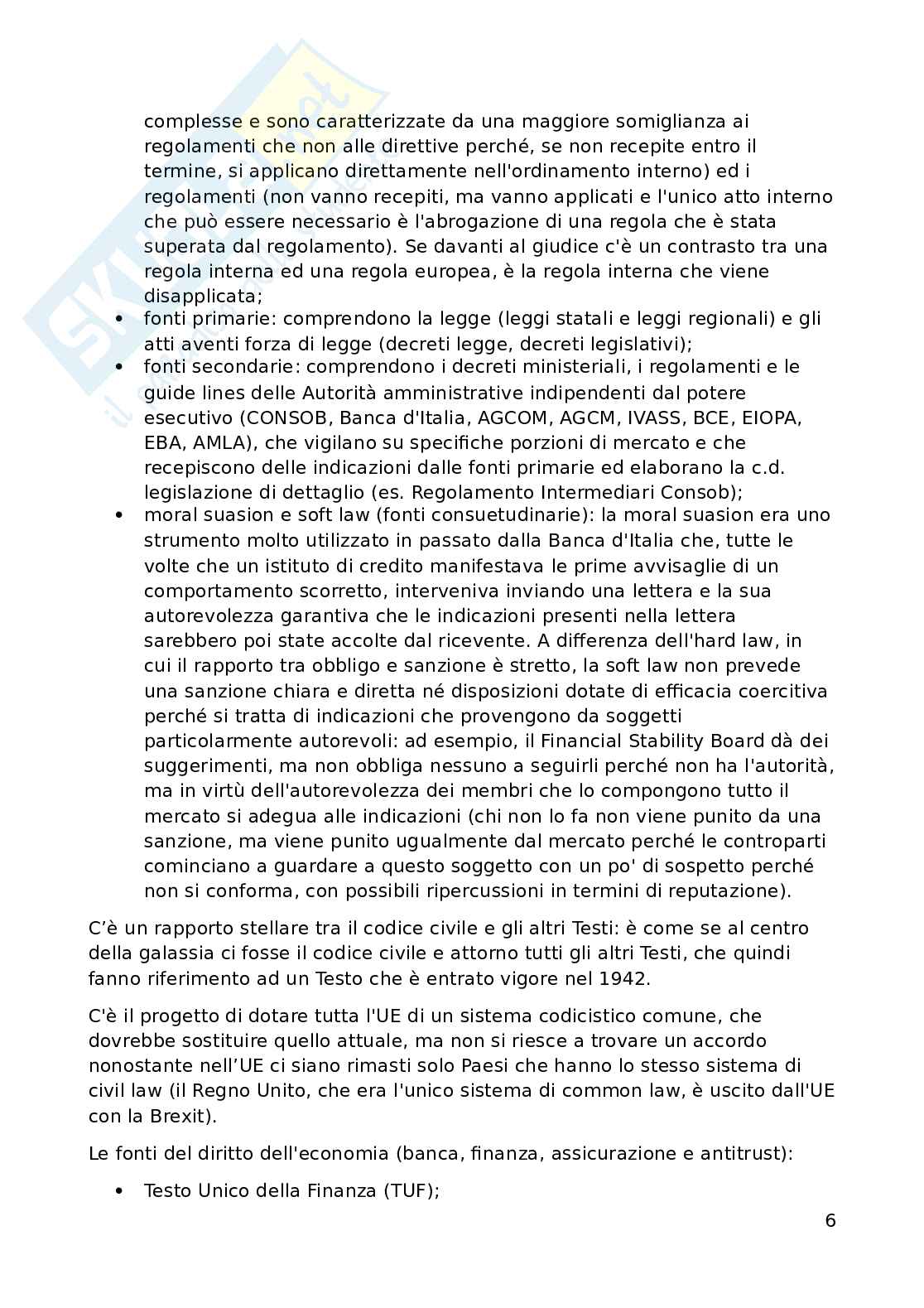 Appunti di Diritto dei mercati finanziari Pag. 6