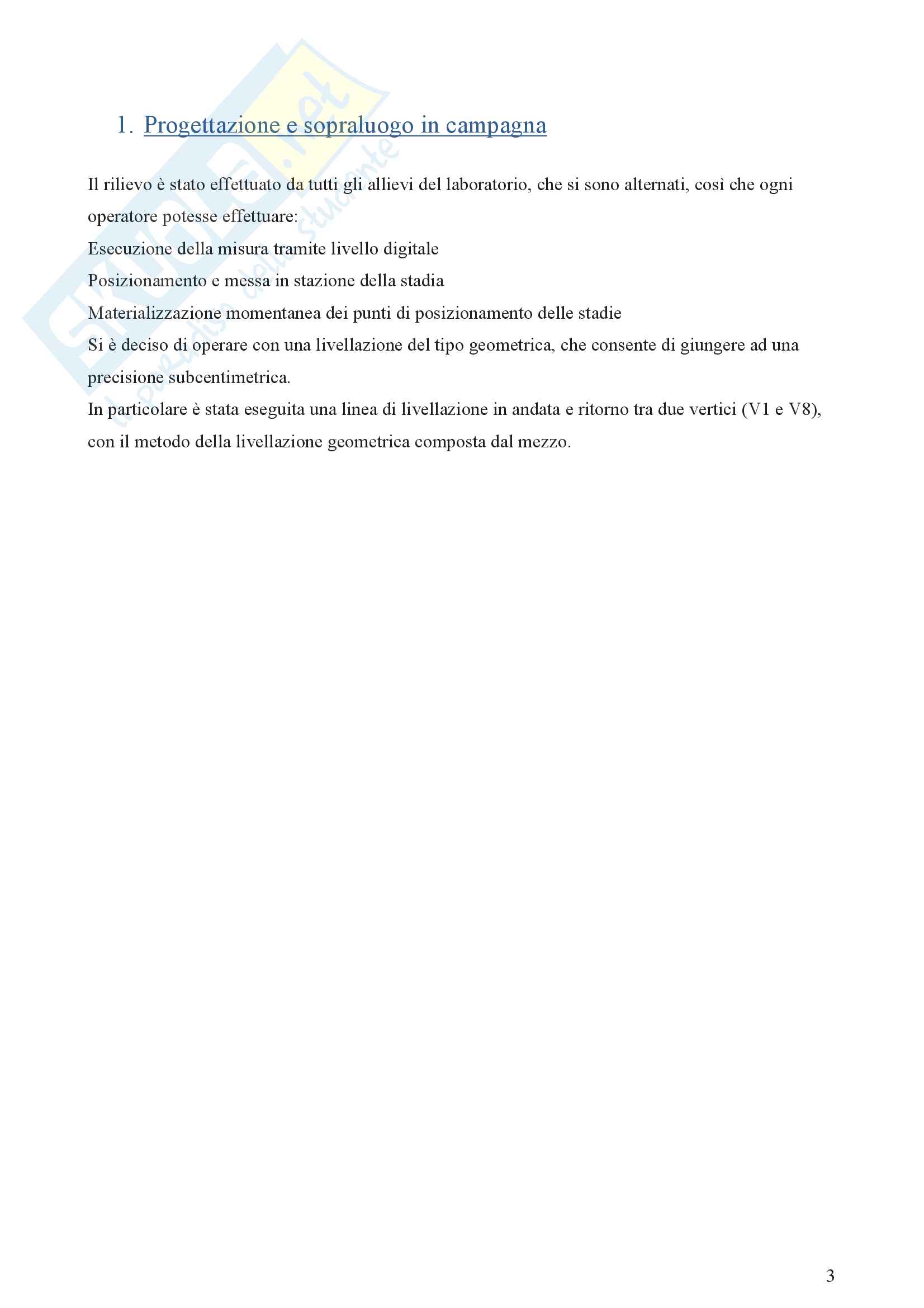 Livellazione geometrica composta dal mezzo Pag. 2